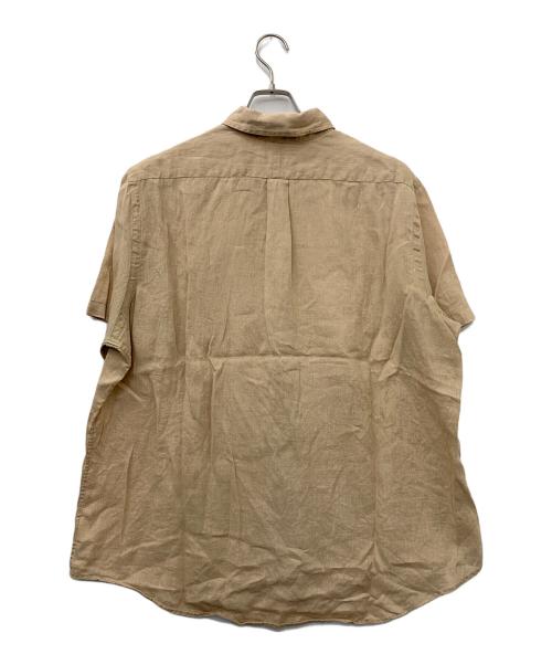 RALPH LAUREN（ラルフローレン）RALPH LAUREN (ラルフローレン) 半袖シャツ ベージュ サイズ:XLの古着・服飾アイテム