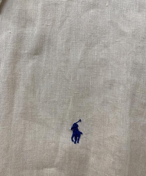 RALPH LAUREN（ラルフローレン）RALPH LAUREN (ラルフローレン) 半袖シャツ ベージュ サイズ:XLの古着・服飾アイテム