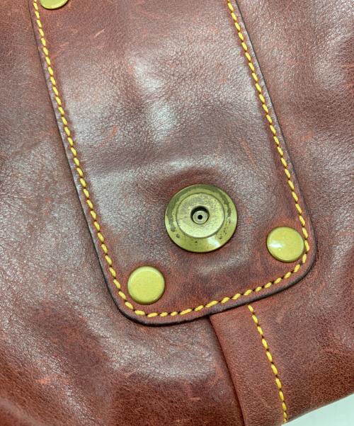 COACH（コーチ）COACH (コーチ) ハンドバッグ レッドの古着・服飾アイテム