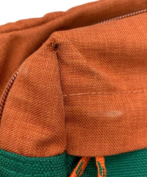 THE NORTH FACE（ザ ノース フェイス）THE NORTH FACE (ザ ノース フェイス) ウエストバッグ グリーン×オレンジの古着・服飾アイテム