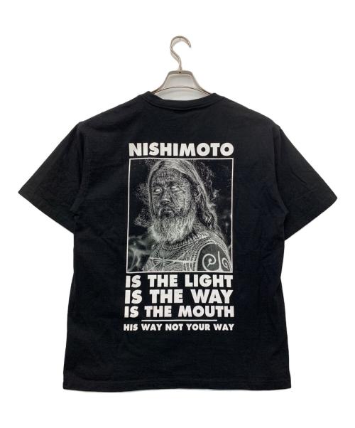 NISHIMOTO IS THE MOUTH（ニシモトイズザマウス）NISHIMOTO IS THE MOUTH (ニシモトイズザマウス) プリントTシャツ ブラック サイズ:Mの古着・服飾アイテム