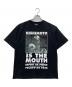 NISHIMOTO IS THE MOUTH（ニシモトイズザマウス）の古着「プリントTシャツ」｜ブラック