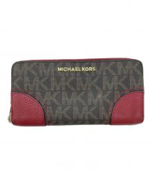 MICHAEL KORS（マイケルコース）の古着「長財布」｜ブラウン×レッド