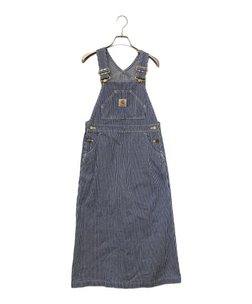 CarHartt（カーハート）CarHartt (カーハート) スカート ホワイト×ネイビー サイズ:Mの古着・服飾アイテム