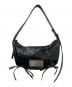 Matin Kim（マーティン・キム）の古着「HALF SHIRRING RIBBON ROUND BAG IN BLACK」｜ブラック