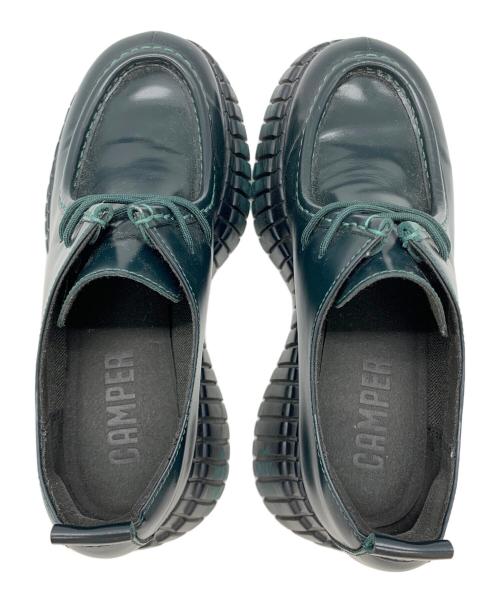CAMPER（カンペール）CAMPER (カンペール) ビーシーエヌ フラットシューズ グリーン サイズ:38の古着・服飾アイテム