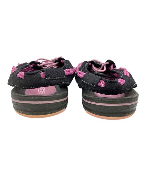 KEEN（キーン）KEEN (キーン) サンダル ユニーク ブラック×ピンク サイズ:24.5の古着・服飾アイテム
