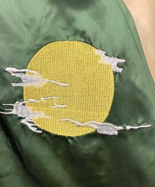 一心如鏡（イッシンニョキョウ）一心如鏡 (イッシンニョキョウ) スカジャン グリーン サイズ:Mの古着・服飾アイテム