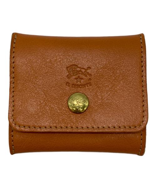 IL BISONTE（イル ビゾンテ）IL BISONTE (イル ビゾンテ) レザーコインケース ブラウンの古着・服飾アイテム