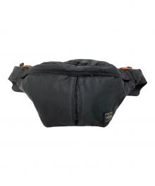 PORTER（ポーター）の古着「ウエストバッグL タンカー」｜ブラック