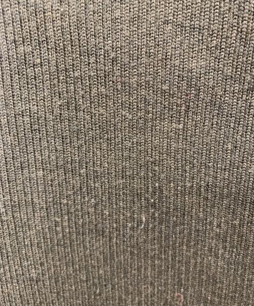 crewre（クルーレ）crewre (クルーレ) フロントフライニットワンピース カーキ サイズ:3の古着・服飾アイテム