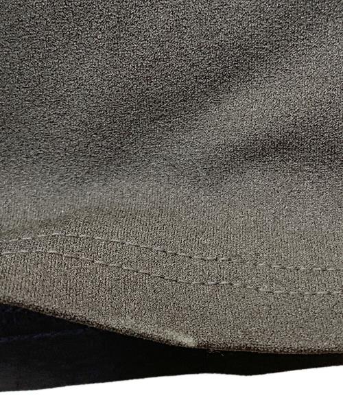 crewre（クルーレ）crewre (クルーレ) ジョーゼットシェイプワンピース ブラウン サイズ:3の古着・服飾アイテム