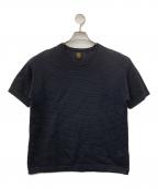 BATONERバトナ―）の古着「サマーニット」｜ブラック