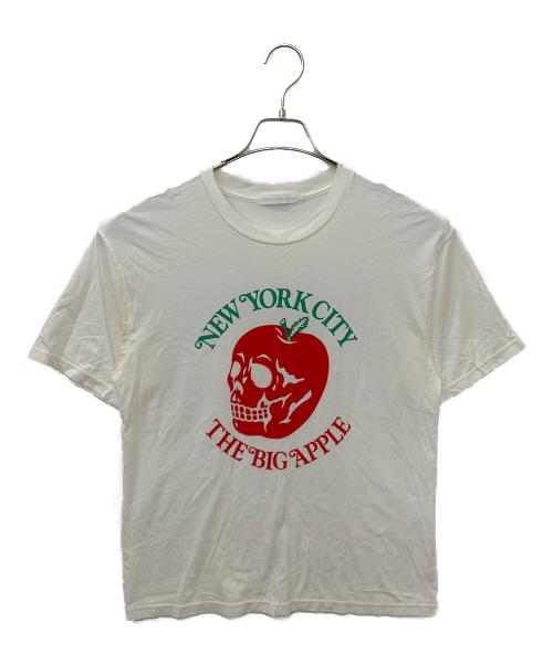 Thee Hysteric XXX（ジィ ヒステリックトリプルエックス）Thee Hysteric XXX (ジィ ヒステリックトリプルエックス) 半袖カットソー ホワイト サイズ:Mの古着・服飾アイテム