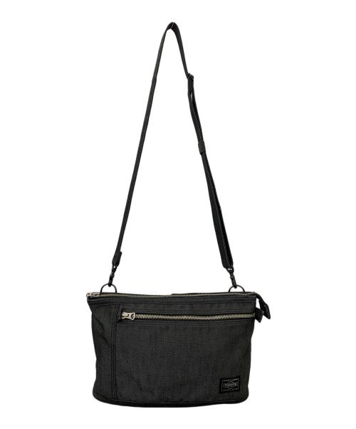 PORTER（ポーター）PORTER (ポーター) ショルダーバッグ スモーキー ブラックの古着・服飾アイテム
