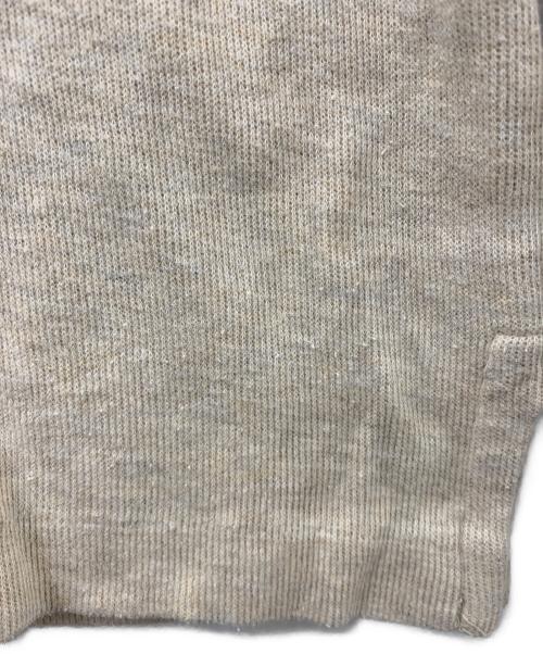 POLO RALPH LAUREN（ポロ・ラルフローレン）POLO RALPH LAUREN (ポロ・ラルフローレン) ハーフジップスウェット ベージュ サイズ:Mの古着・服飾アイテム
