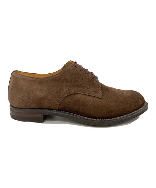 SCOTCH GRAIN（スコッチグレイン）SCOTCH GRAIN (スコッチグレイン) プレーントゥシューズ ブラウン サイズ:25 1/2の古着・服飾アイテム