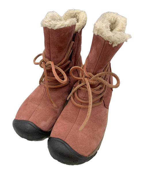 KEEN（キーン）KEEN (キーン) スノーブーツ レッド サイズ:23の古着・服飾アイテム