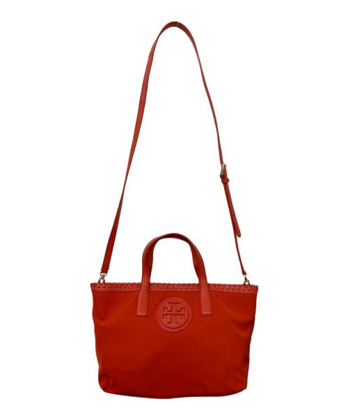 TORY BURCH（トリーバーチ）TORY BURCH (トリーバーチ) 2WAYバッグ レッドの古着・服飾アイテム