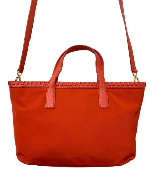 TORY BURCH（トリーバーチ）TORY BURCH (トリーバーチ) 2WAYバッグ レッドの古着・服飾アイテム