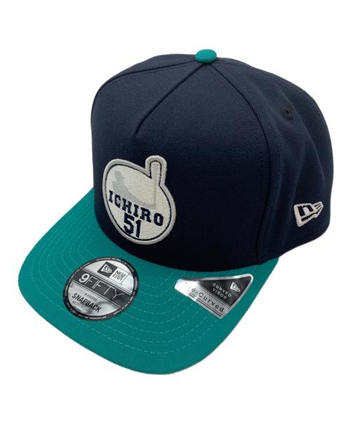 New Era（ニューエラ）New Era (ニューエラ) キャップ ネイビー×グリーンの古着・服飾アイテム
