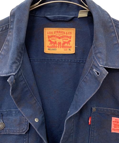 LEVI'S（リーバイス）LEVI'S (リーバイス) WORKWEAR SUNRISE トラッカージャケット ネイビー サイズ:XLの古着・服飾アイテム