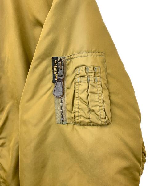 POLO JEANS（ポロジーンズ）POLO JEANS (ポロジーンズ) MA-1ジャケット カーキ サイズ:XXLの古着・服飾アイテム