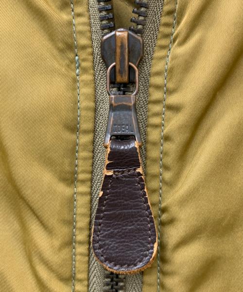 POLO JEANS（ポロジーンズ）POLO JEANS (ポロジーンズ) MA-1ジャケット カーキ サイズ:XXLの古着・服飾アイテム