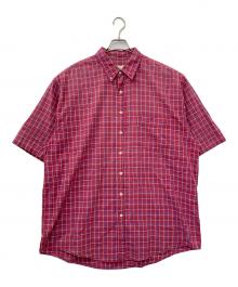 Eddie Bauer（エディーバウアー）の古着「チェックシャツ」｜レッド
