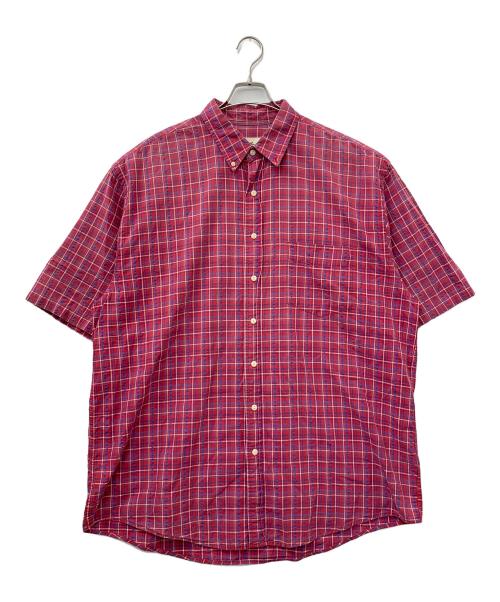 Eddie Bauer（エディーバウアー）Eddie Bauer (エディーバウアー) チェックシャツ レッド サイズ:XLの古着・服飾アイテム