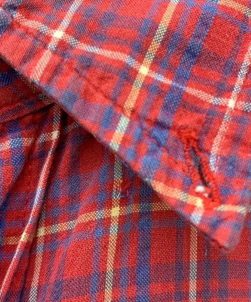 Eddie Bauer（エディーバウアー）Eddie Bauer (エディーバウアー) チェックシャツ レッド サイズ:XLの古着・服飾アイテム