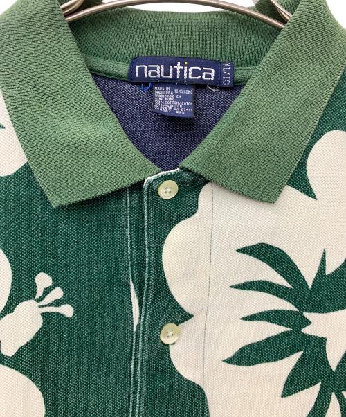 NAUTICA（ノーティカ）NAUTICA (ノーティカ) ポロシャツ グリーン サイズ:XLの古着・服飾アイテム