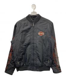 HARLEY-DAVIDSON（ハーレーダビッドソン）の古着「ナイロンジャケット」｜ブラック