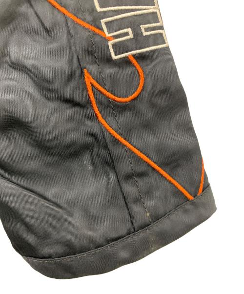 HARLEY-DAVIDSON（ハーレーダビッドソン）HARLEY-DAVIDSON (ハーレーダビッドソン) ナイロンジャケット ブラック サイズ:Mの古着・服飾アイテム