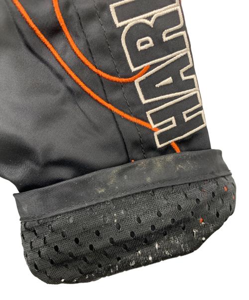 HARLEY-DAVIDSON（ハーレーダビッドソン）HARLEY-DAVIDSON (ハーレーダビッドソン) ナイロンジャケット ブラック サイズ:Mの古着・服飾アイテム