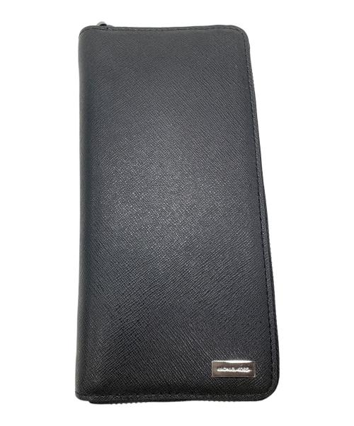 MICHAEL KORS（マイケルコース）MICHAEL KORS (マイケルコース) 長財布 ブラックの古着・服飾アイテム