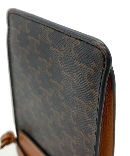 CELINE（セリーヌ）CELINE (セリーヌ) Phone Pouch ブラウンの古着・服飾アイテム