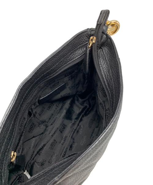 MICHAEL KORS（マイケルコース）MICHAEL KORS (マイケルコース) ショルダーバッグ ブラックの古着・服飾アイテム