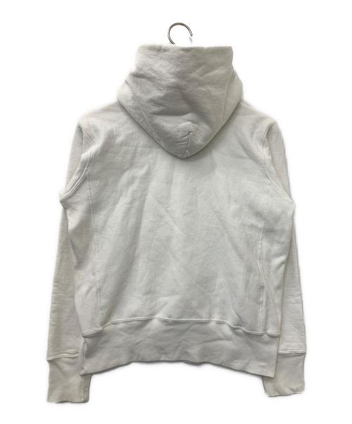 Champion（チャンピオン）Champion (チャンピオン) プルオーバーパーカー リバースウィーブ ホワイト サイズ:Mの古着・服飾アイテム