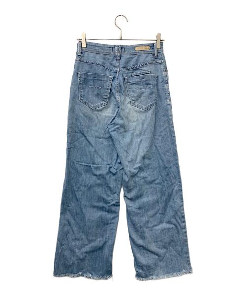 YANUK（ヤヌーク）YANUK (ヤヌーク) デニムパンツ ブルー サイズ:W24の古着・服飾アイテム
