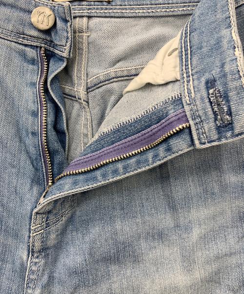 YANUK（ヤヌーク）YANUK (ヤヌーク) デニムパンツ ブルー サイズ:W24の古着・服飾アイテム
