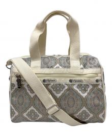 LeSportsac（レスポートサック）の古着「ショルダーバッグ」｜グリーン×ベージュ