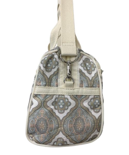 LeSportsac（レスポートサック）LeSportsac (レスポートサック) ショルダーバッグ グリーン×ベージュの古着・服飾アイテム