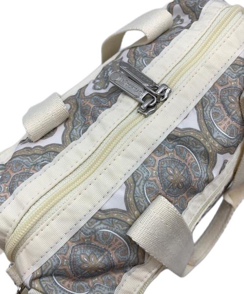 LeSportsac（レスポートサック）LeSportsac (レスポートサック) ショルダーバッグ グリーン×ベージュの古着・服飾アイテム