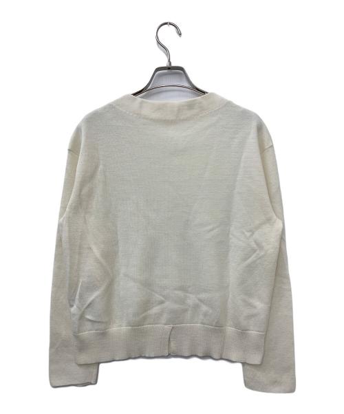 UNTITLED（アンタイトル）UNTITLED (アンタイトル) 薄手ニット アイボリー サイズ:2の古着・服飾アイテム