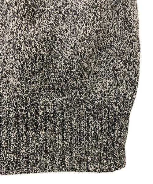 UNTITLED（アンタイトル）UNTITLED (アンタイトル) 杢調ニットベスト ブラック サイズ:44の古着・服飾アイテム