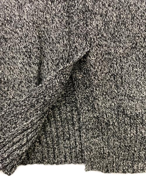 UNTITLED（アンタイトル）UNTITLED (アンタイトル) 杢調ニットベスト ブラック サイズ:44の古着・服飾アイテム