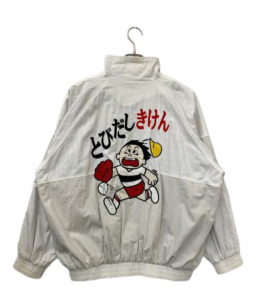 FUCKING AWESOME（ファッキンオーサム）FUCKING AWESOME (ファッキンオーサム) SHIT EVERY WHERE JACKET ホワイト サイズ:Lの古着・服飾アイテム
