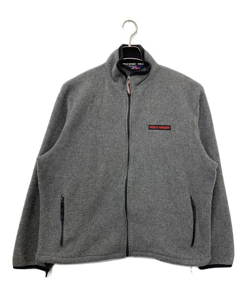 POLO SPORT（ポロスポーツ）POLO SPORT (ポロスポーツ) 90’sフリースジャケット グレー サイズ:XLの古着・服飾アイテム