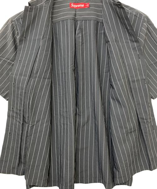 SUPREME（シュプリーム）SUPREME (シュプリーム) Stripe S/S Pajama Shirt ブラック サイズ:Mの古着・服飾アイテム